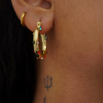 KANYA MULTICOLOURED EARINGS - Image 3